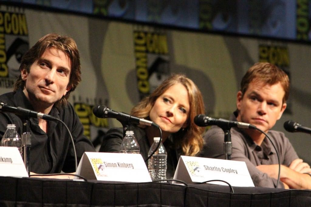 SDCC 2012: Elysium panel: Jodie Foster, Matt Damon, Sharlto Copley