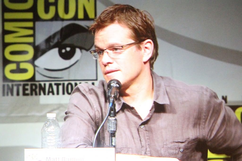 SDCC 2012: Elysium panel: Matt Damon