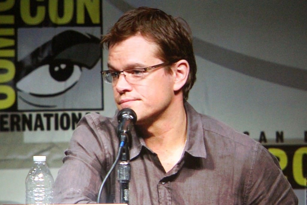 SDCC 2012: Elysium panel: Matt Damon