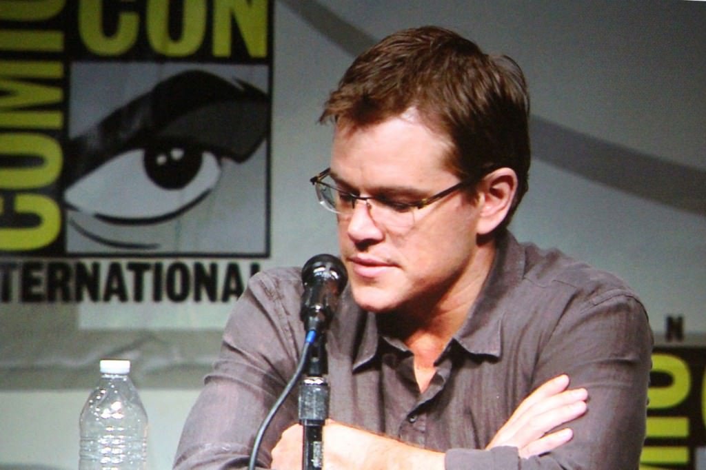 SDCC 2012: Elysium panel: Matt Damon