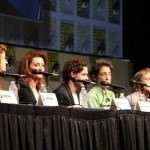 SDCC 2012: HBOs Game of Thrones panel: Rose Leslie, Michelle Fairley, Richard Madden, producer Carolyn Strauss, Alfie Allen