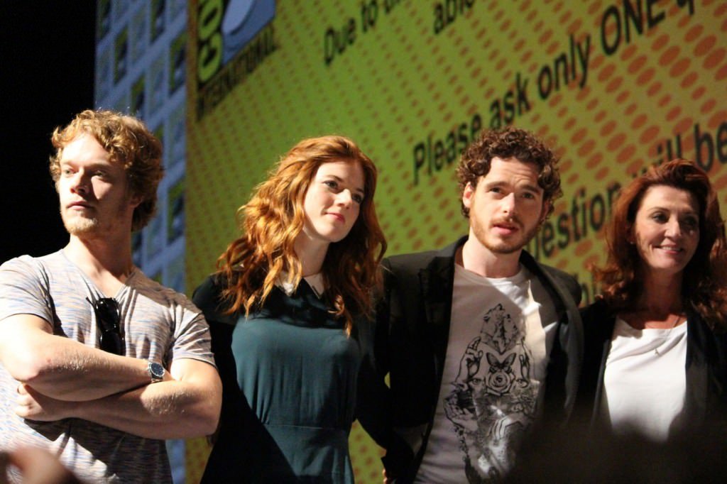 SDCC 2012: HBOs Game of Thrones panel: Alfie Allen, Rose Leslie, Richard Madden, Michelle Fairley