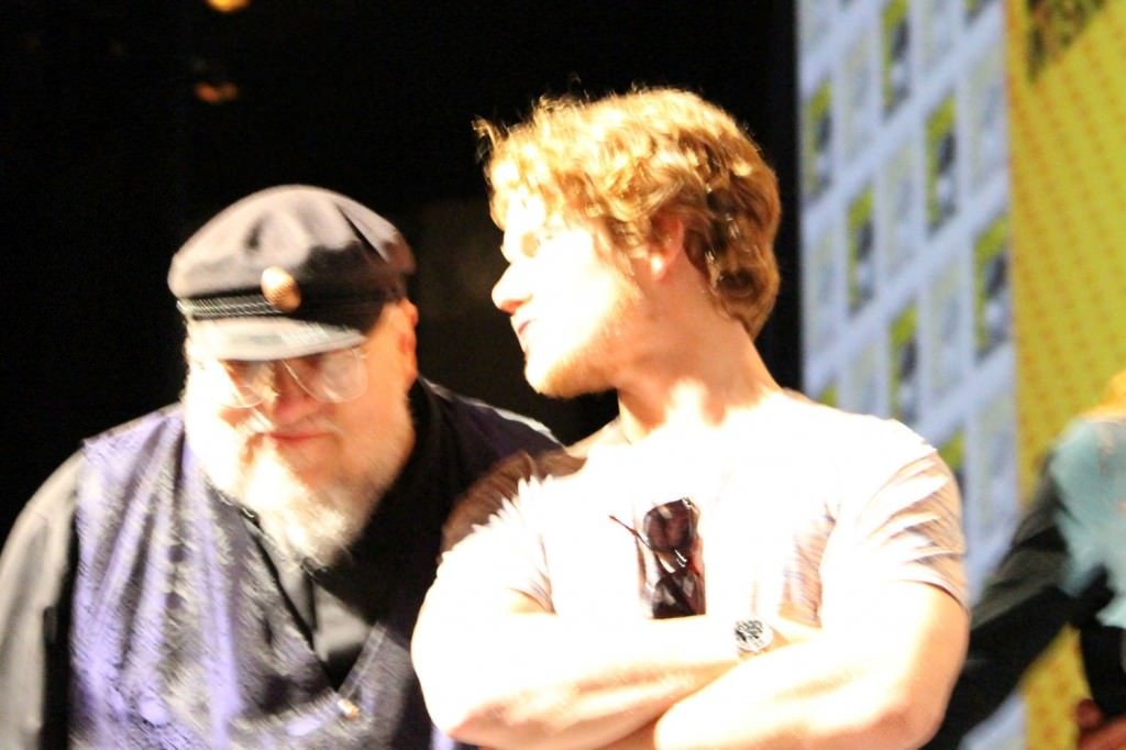 SDCC 2012: HBOs Game of Thrones panel: George R.R. Martin, Alfie Allen