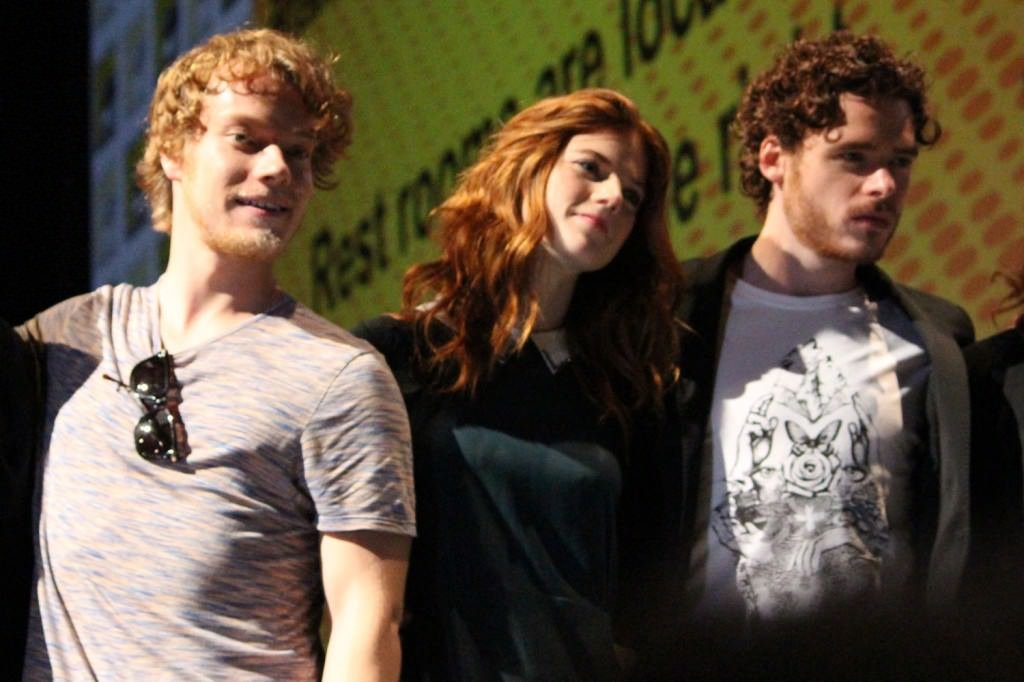 SDCC 2012: HBOs Game of Thrones panel: Alfie Allen, Rose Leslie, Richard Madden