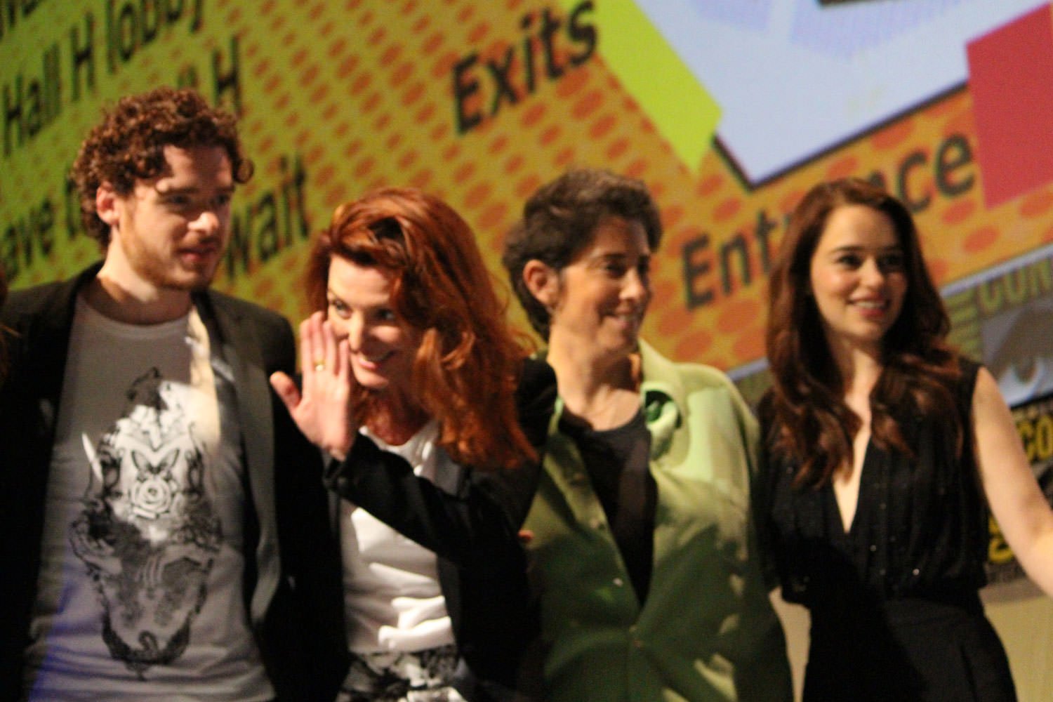 SDCC 2012: HBOs Game of Thrones panel: Richard Madden, Michelle Fairley ...