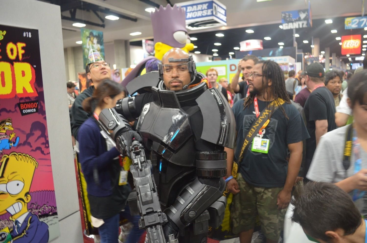 SDCC 2012: Cosplay: Solider