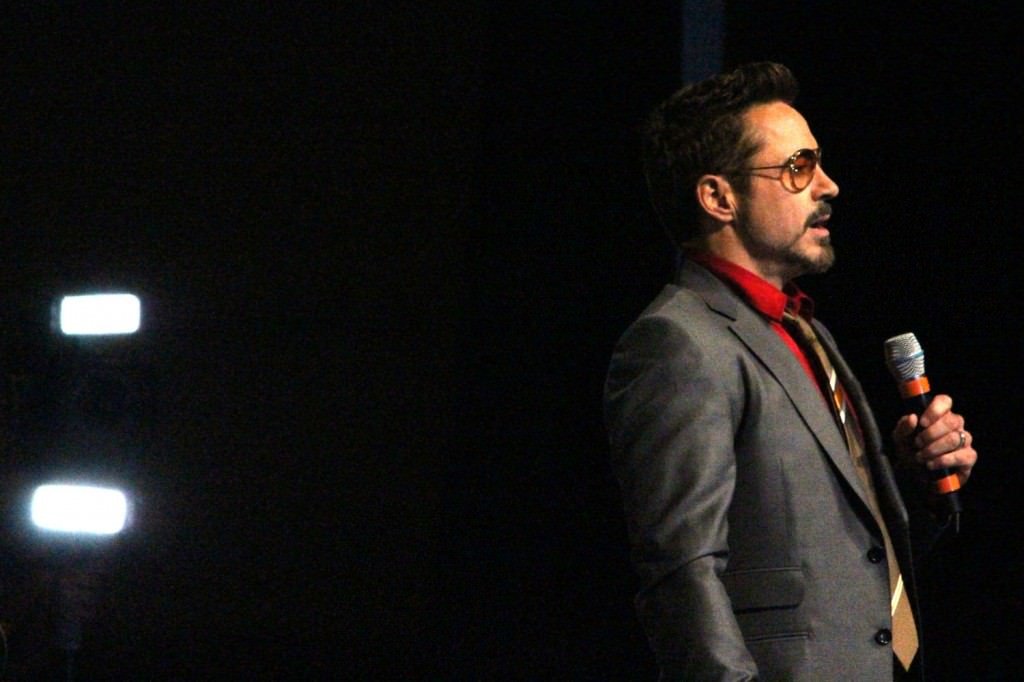 SDCC 2012: Marvels Iron Man 3 panel: Robert Downey, Jr.