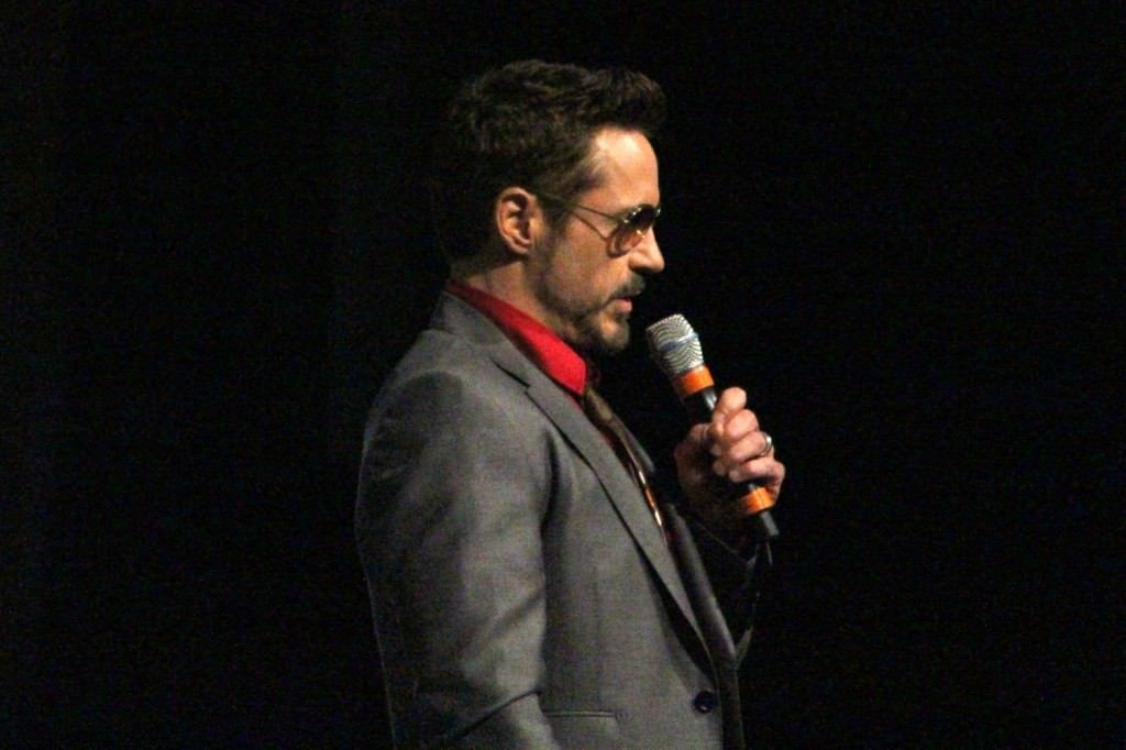 SDCC 2012: Marvels Iron Man 3 panel: Robert Downey, Jr.