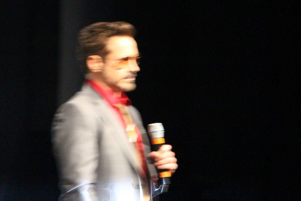 SDCC 2012: Marvels Iron Man 3 panel: Robert Downey, Jr.