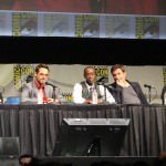 SDCC 2012: Marvels Iron Man 3 panel: Marvel Studios President of Production Kevin Feige, Robert Downey, Jr., Don Cheadle, director Shane Black, Jon Favreau