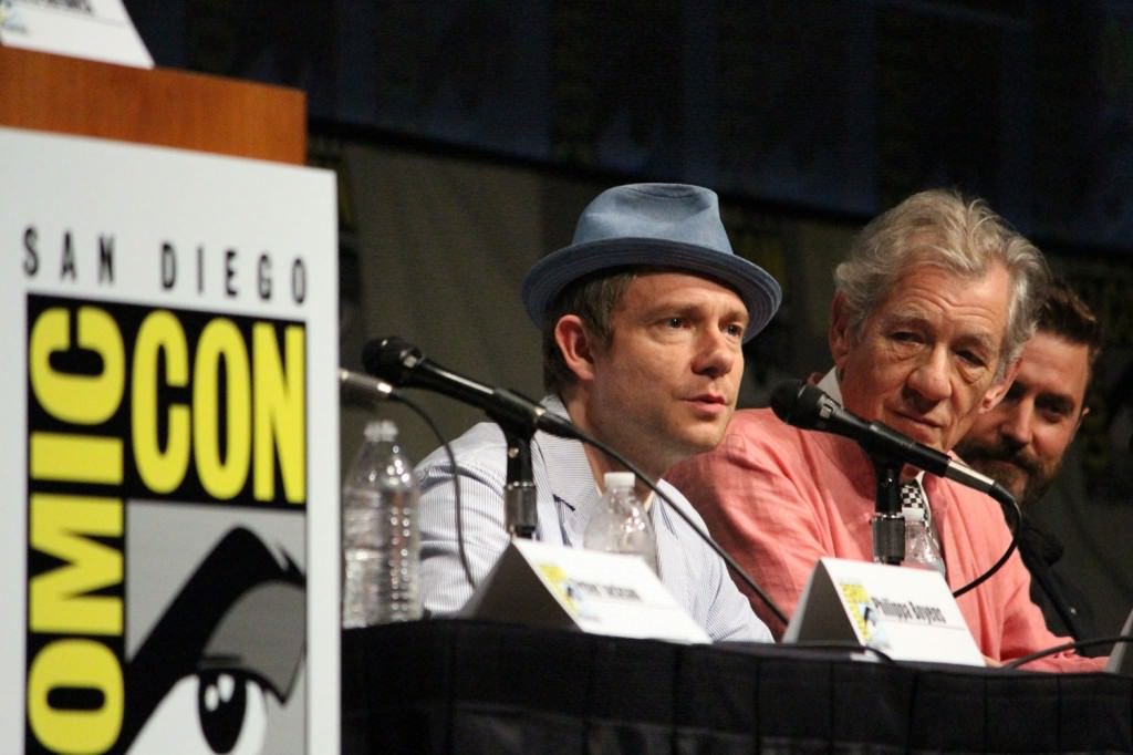 SDCC 2012: The Hobbit: An Unexpected Journey panel: Martin Freeman, Sir Ian McKellen
