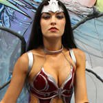 SDCC 2012: Cosplay Round-Up: Aspen Comics Booth babe