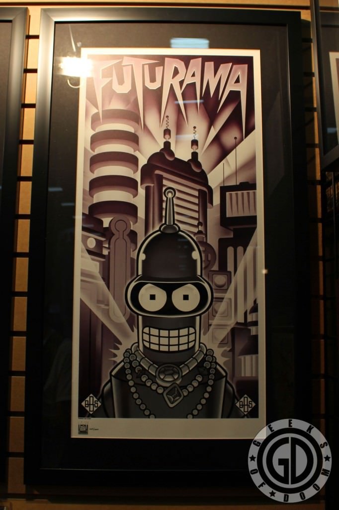 SDCC 2012: Acme Archives brilliant Futurama Benders Big Score print