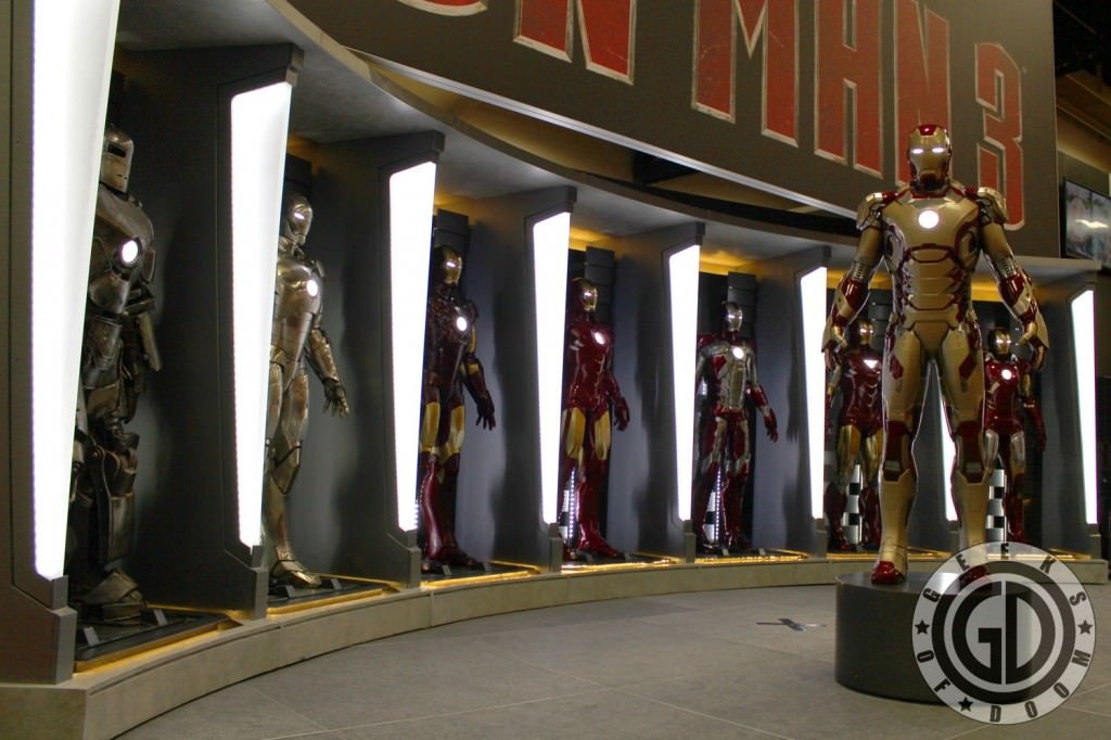 SDCC 2012: Marvels Iron Man 3 booth