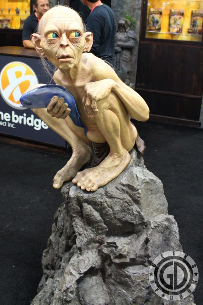 SDCC 2012: Weta Workshop life-sized Gollum statue