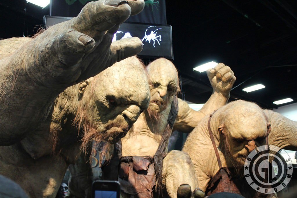 SDCC 2012: Weta Workshop life-sized Troll statues