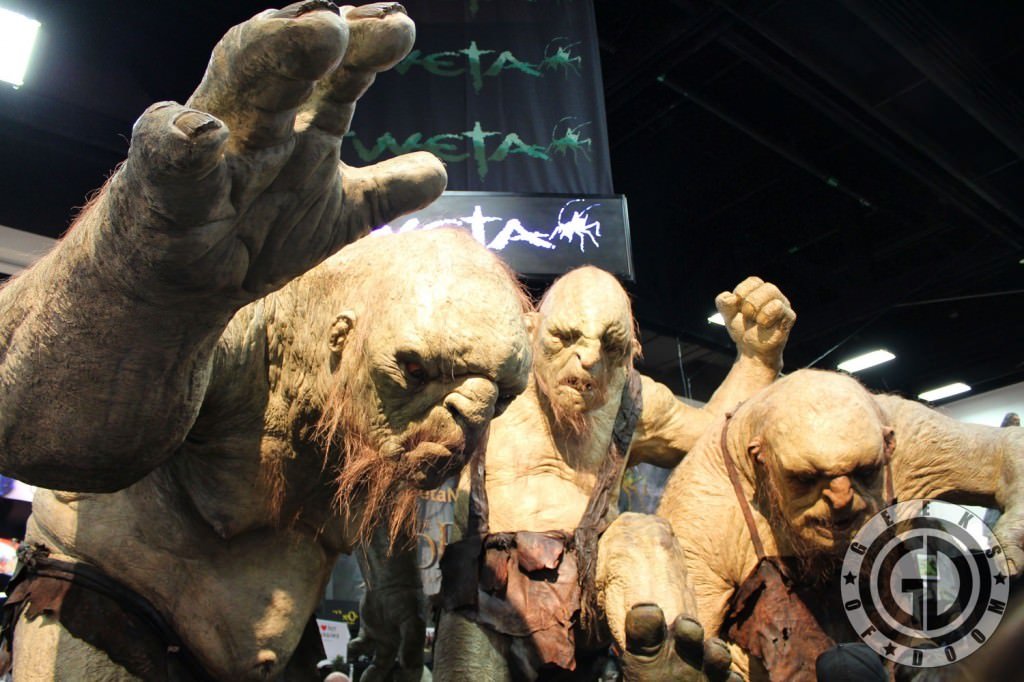 SDCC 2012: Weta Workshop life-sized Troll statues