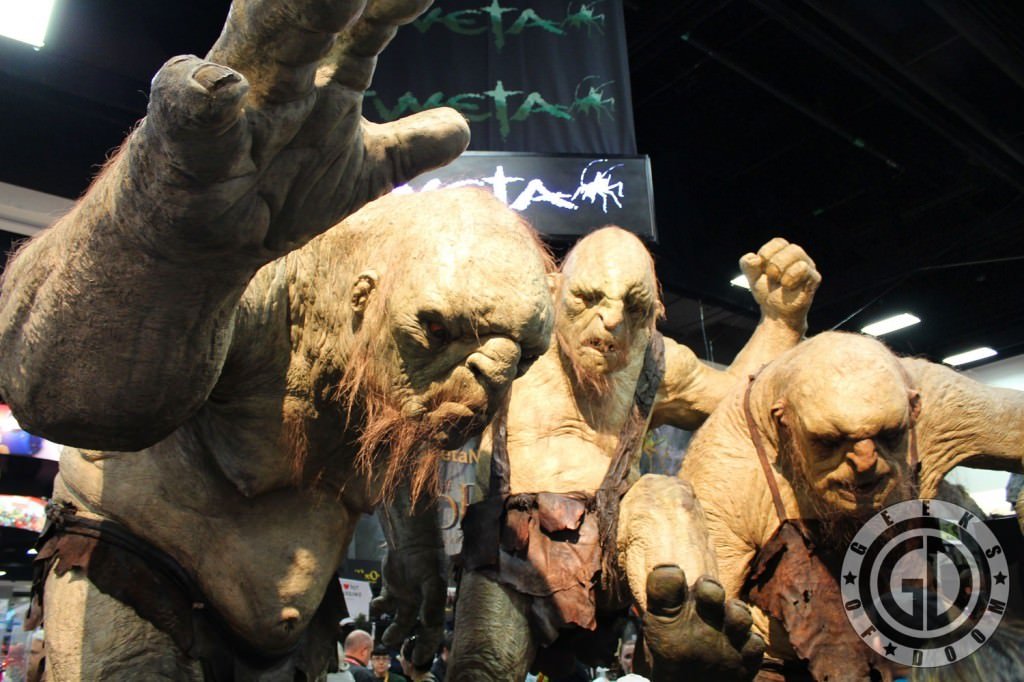 SDCC 2012: Weta Workshop life-sized Troll statues