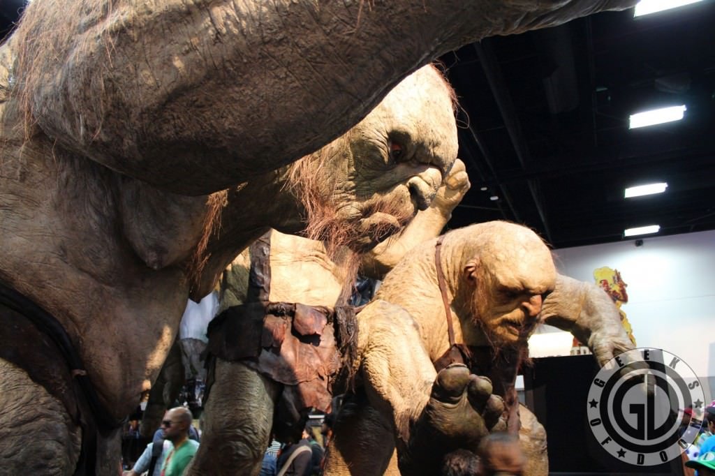 SDCC 2012: Weta Workshop life-sized Troll statues
