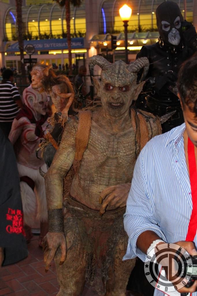 SDCC 2012: Wicked Special Effects make-up