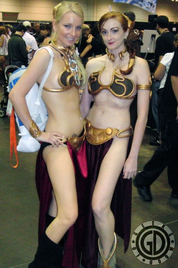 Star Wars Celebration VI 2012: Two Slave Leias