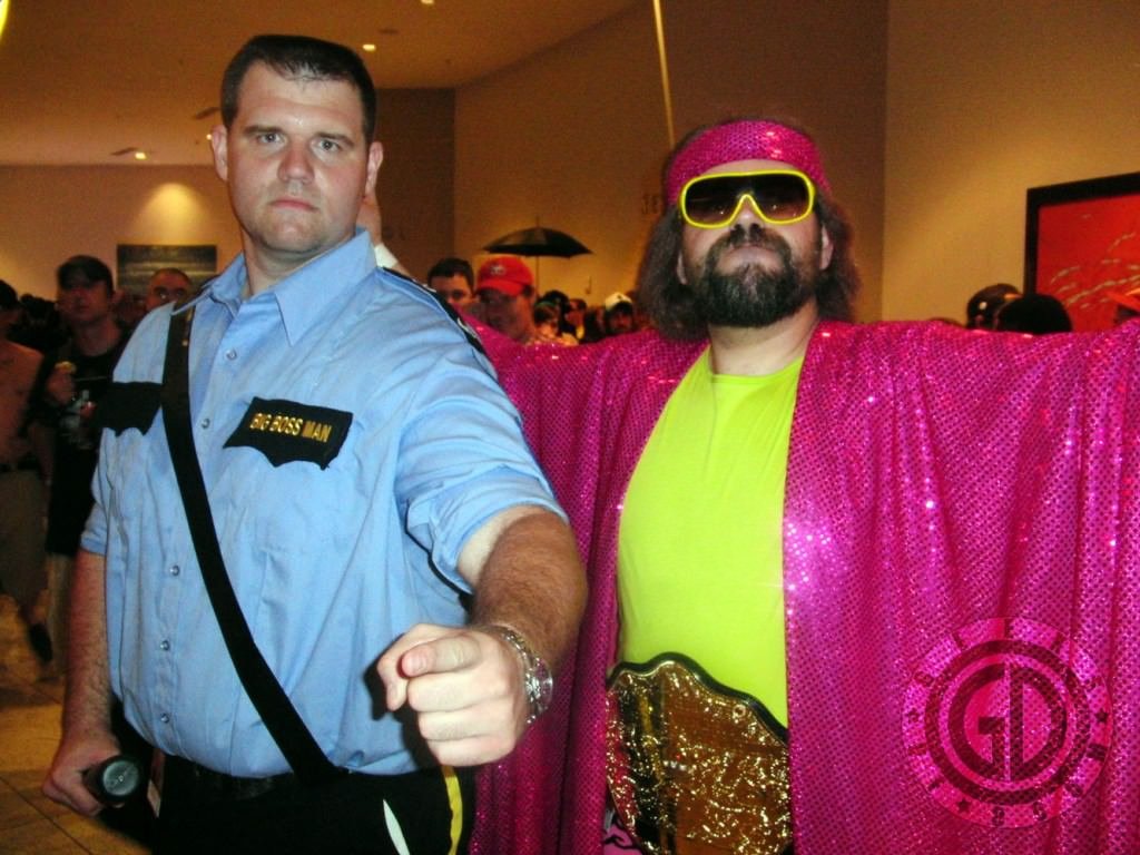 Dragon*Con 2012: Cosplay: Big Boss Man and Randy Macho Man Savage