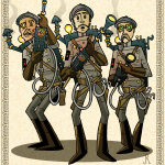 Ghostbusters Steampunk 01