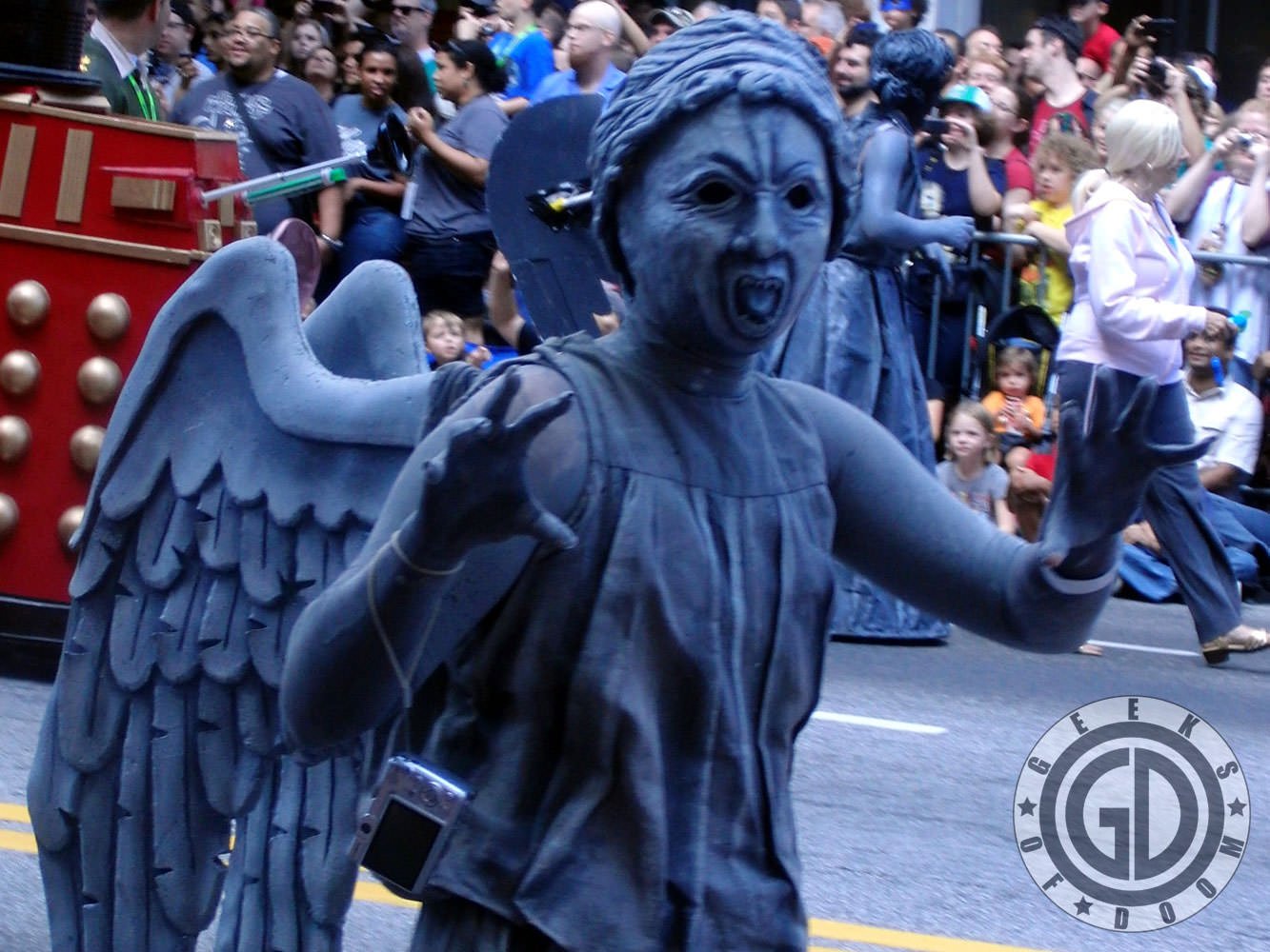 Dragon*Con 2012: Cosplay: Doctor Who Weeping Angel: Dont Blink