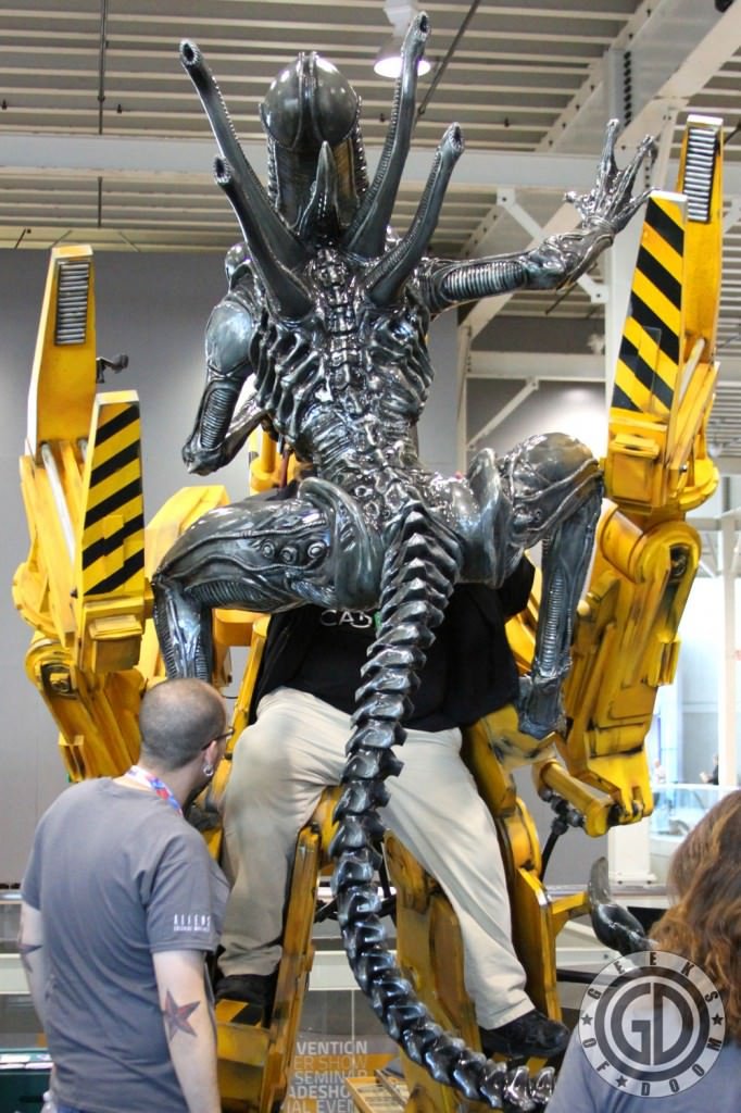 NYCC 2012: Aliens: Colonial Marines display