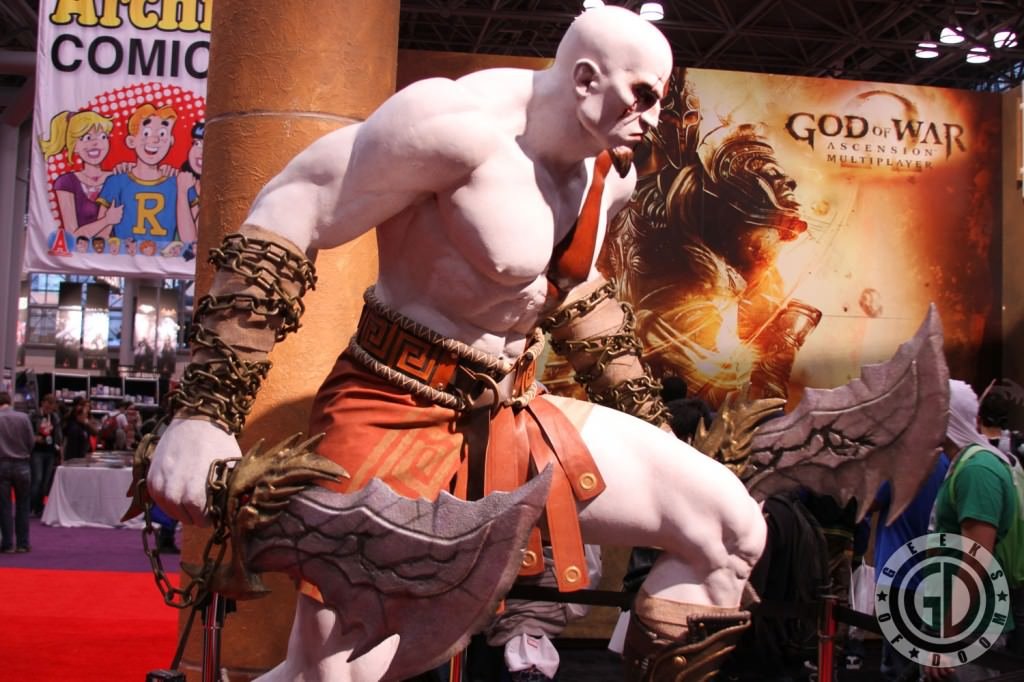 NYCC 2012: God of War Kratos statue