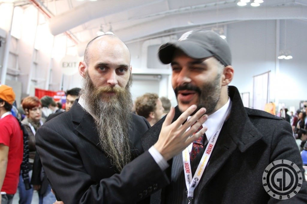 NYCC 2012: Menton J. Matthews III (menton3) and Kasra Ghanbari