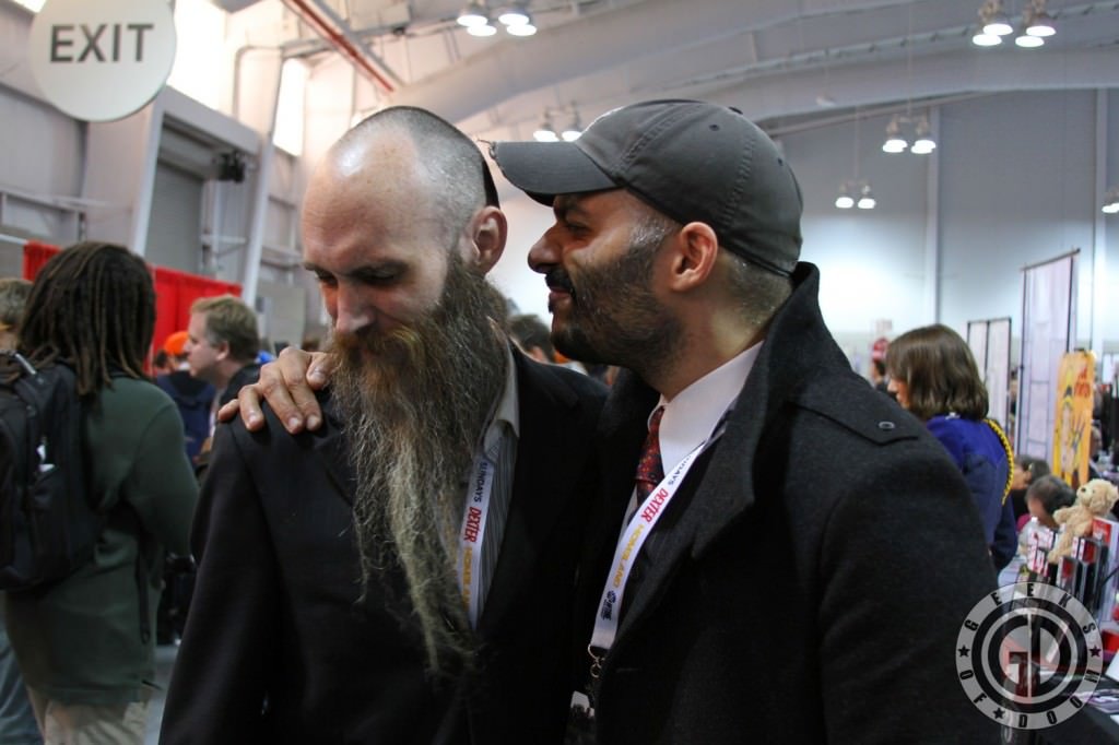 NYCC 2012: Menton J. Matthews III (menton3) and Kasra Ghanbari