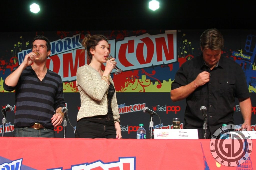 NYCC 2012: Firefly 10th Anniversary panel: Sean Maher, Jewel Staite, and Nathan Fillion