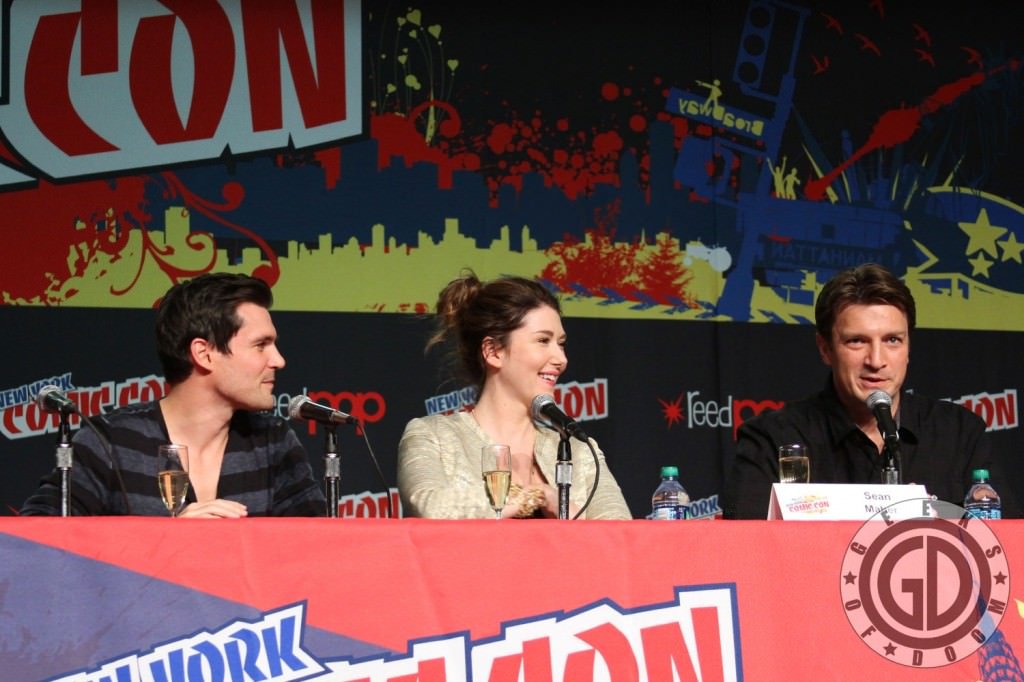 NYCC 2012: Firefly 10th Anniversary panel: Sean Maher, Jewel Staite, and Nathan Fillion