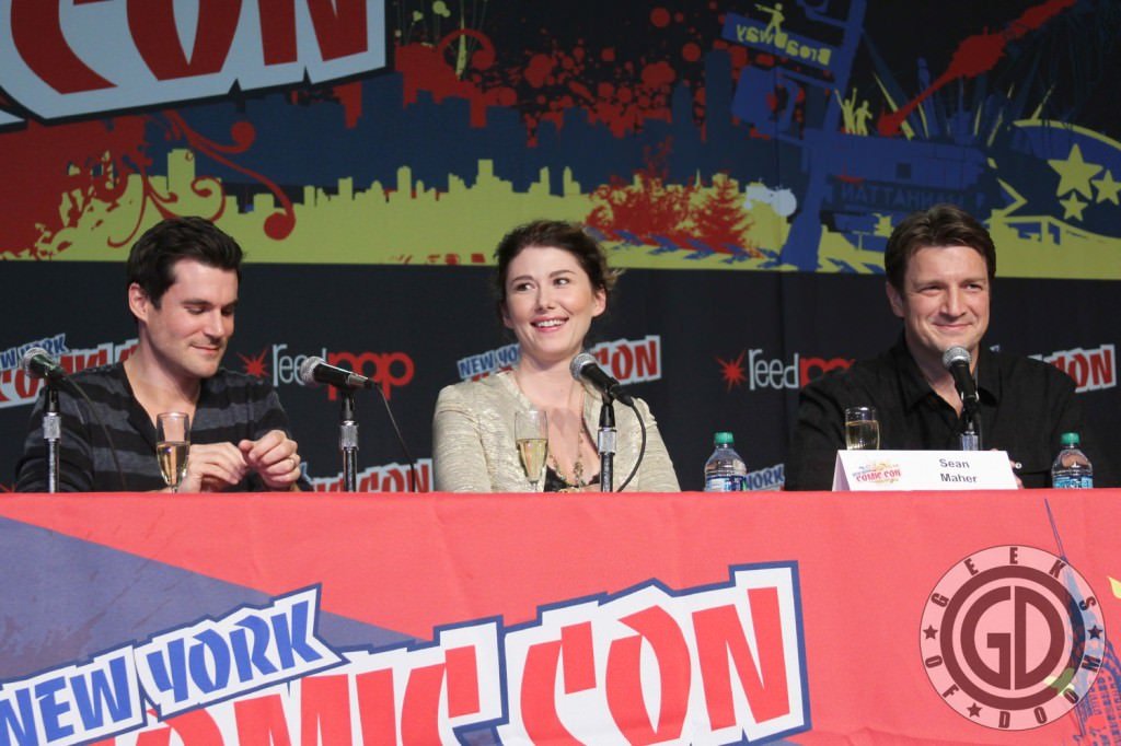 NYCC 2012: Firefly 10th Anniversary panel: Sean Maher, Jewel Staite, and Nathan Fillion