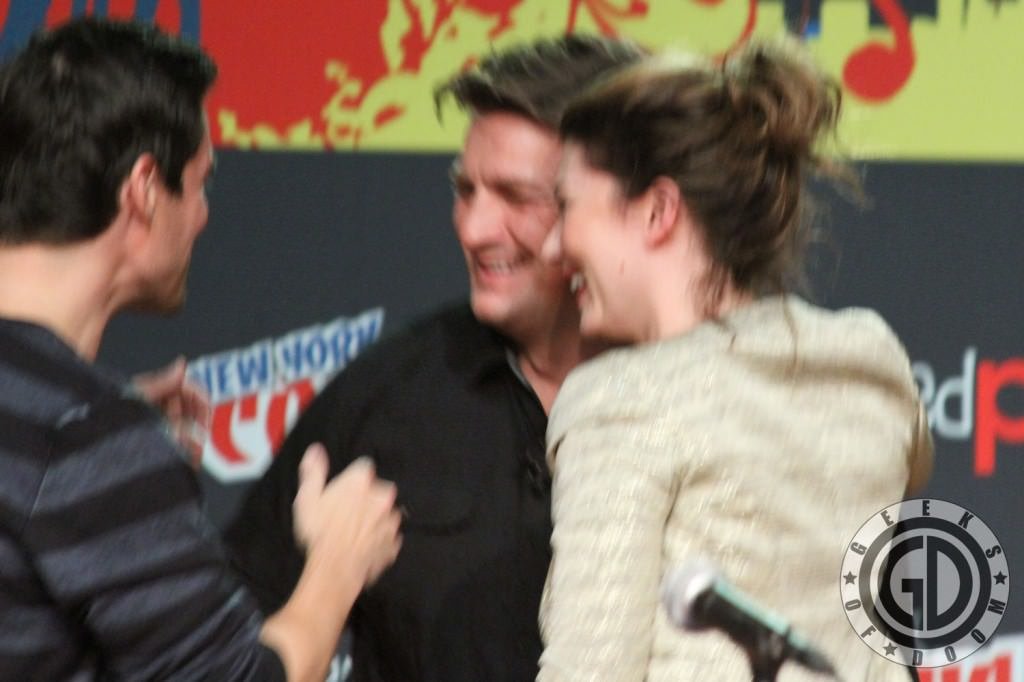 NYCC 2012: Firefly 10th Anniversary panel: Sean Maher, Nathan Fillion, and Jewel Staite