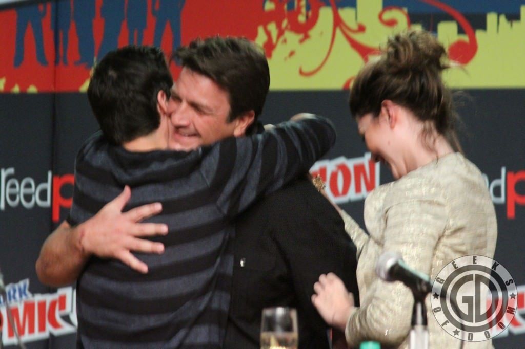NYCC 2012: Firefly 10th Anniversary panel: Sean Maher, Nathan Fillion, and Jewel Staite
