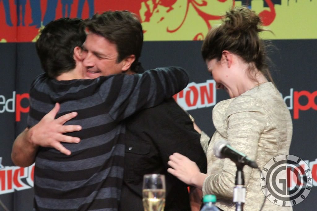 NYCC 2012: Firefly 10th Anniversary panel: Sean Maher, Nathan Fillion, and Jewel Staite