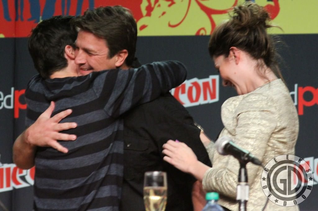 NYCC 2012: Firefly 10th Anniversary panel: Sean Maher, Nathan Fillion, and Jewel Staite