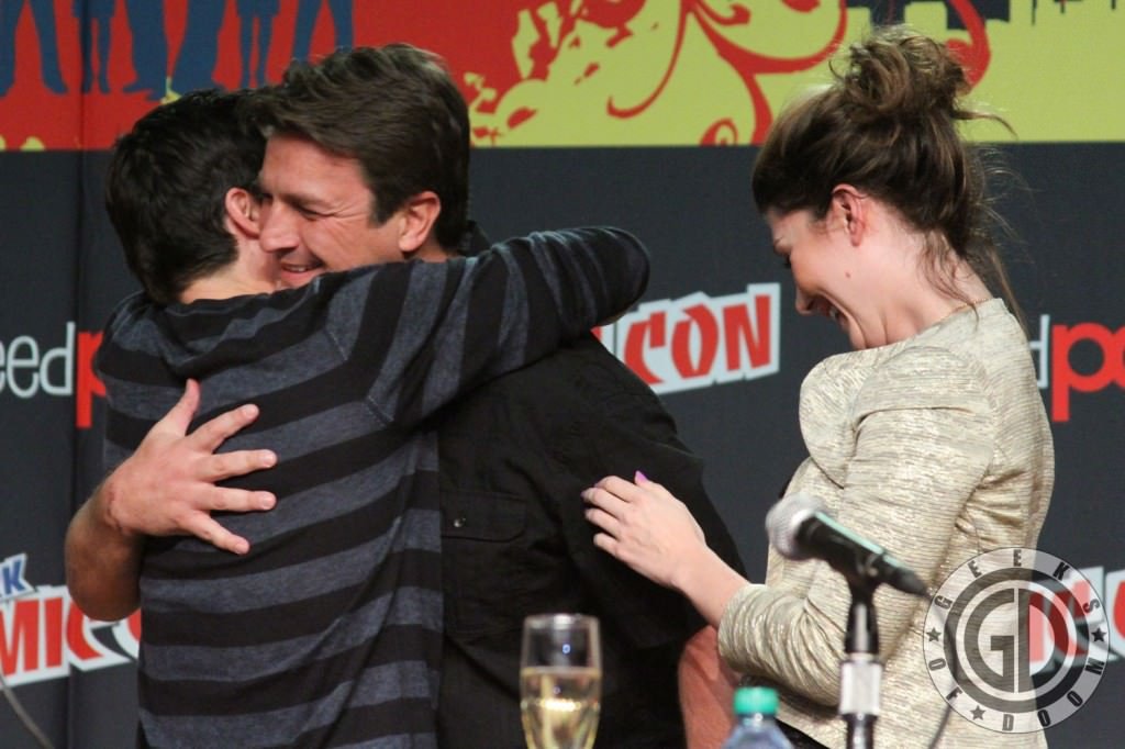 NYCC 2012: Firefly 10th Anniversary panel: Sean Maher, Nathan Fillion, and Jewel Staite