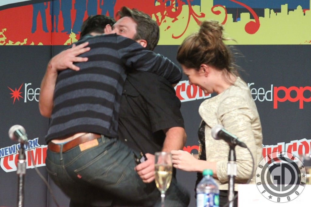 NYCC 2012: Firefly 10th Anniversary panel: Sean Maher, Nathan Fillion, and Jewel Staite