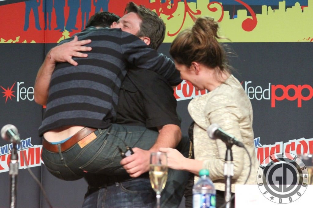 NYCC 2012: Firefly 10th Anniversary panel: Sean Maher, Nathan Fillion, and Jewel Staite