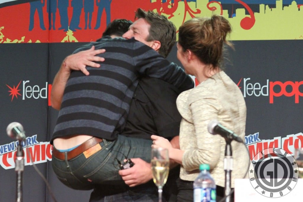 NYCC 2012: Firefly 10th Anniversary panel: Sean Maher, Nathan Fillion, and Jewel Staite
