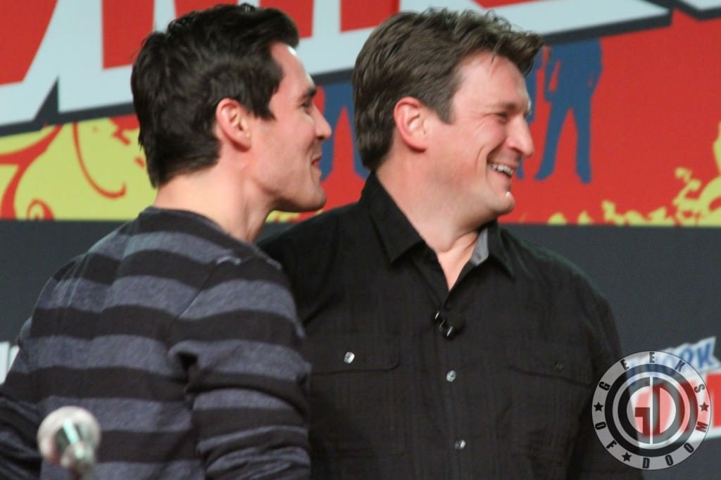 NYCC 2012: Firefly 10th Anniversary panel: Sean Maher and Nathan Fillion