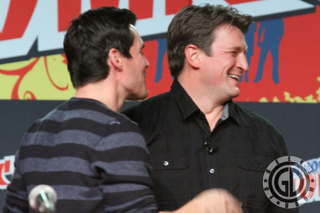 NYCC 2012: Firefly 10th Anniversary panel: Sean Maher and Nathan Fillion