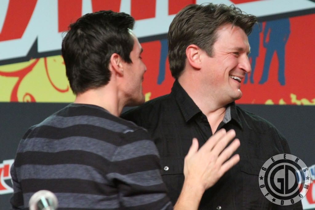 NYCC 2012: Firefly 10th Anniversary panel: Sean Maher and Nathan Fillion