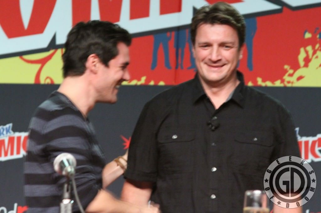 NYCC 2012: Firefly 10th Anniversary panel: Sean Maher and Nathan Fillion