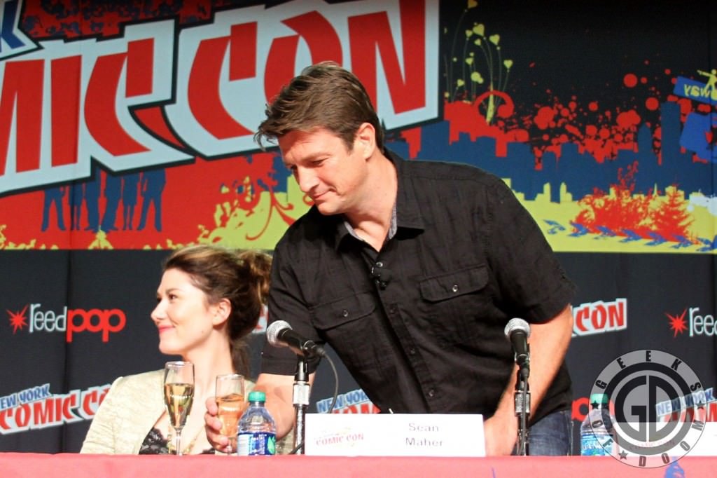 NYCC 2012: Firefly 10th Anniversary panel: Nathan Fillion and Jewel Staite