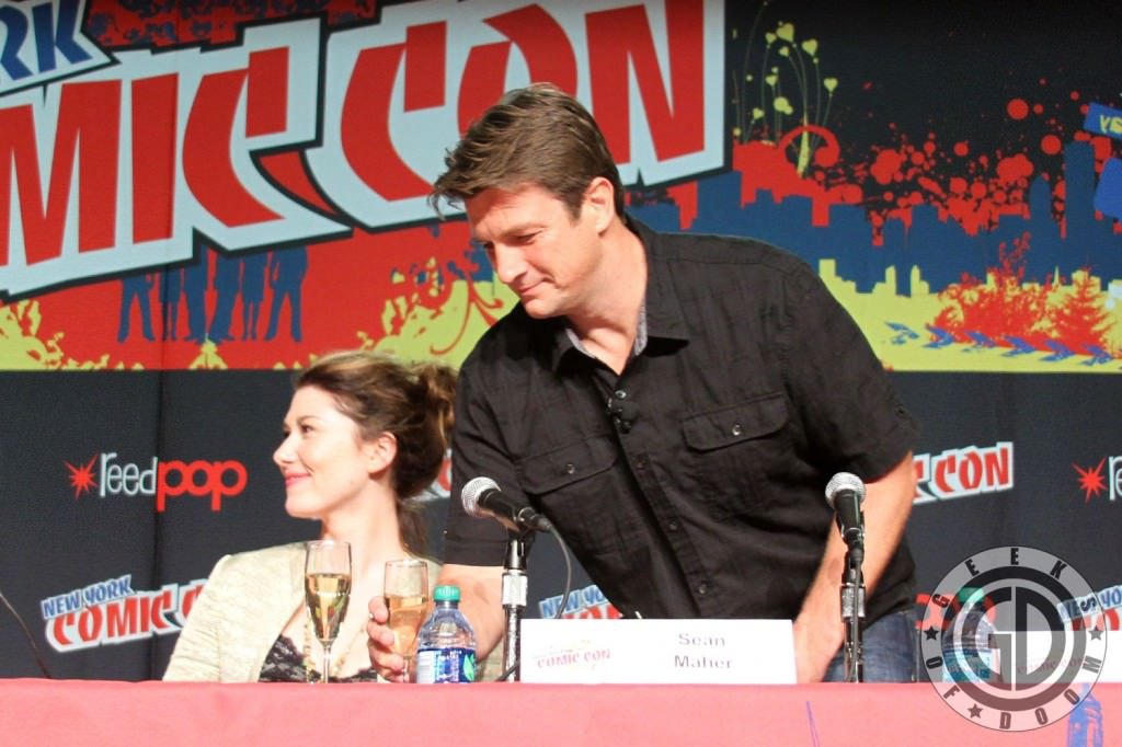 NYCC 2012: Firefly 10th Anniversary panel: Nathan Fillion and Jewel Staite