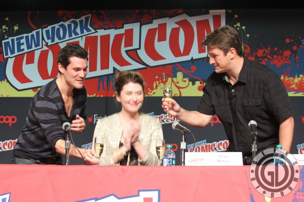 NYCC 2012: Firefly 10th Anniversary panel: Sean Maher, Jewel Staite, and Nathan Fillion